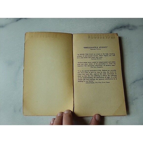 Seize The Day By Saul Bellow Paperback - Picture 2 of 10